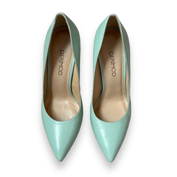 🛍️SALE🛍️ Derimod Stiletto Pump Pointy Toe Heels - Picture 1 of 10